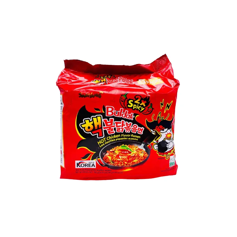 Samyang Buldak 2x Spicy Family Pack (5 x 140g)