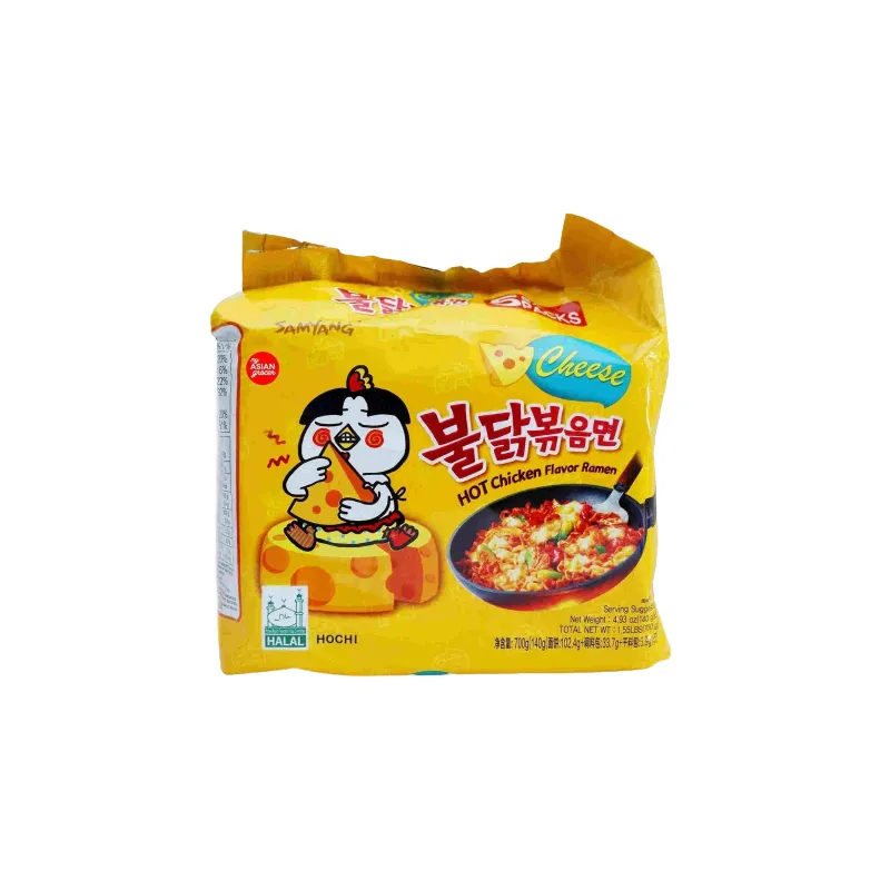 Samyang Buldak Cheese Ramen Family Pack (5 x 140g)