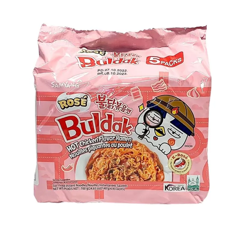 Samyang Buldak Rosé Ramen Family Pack (5 x 140g)